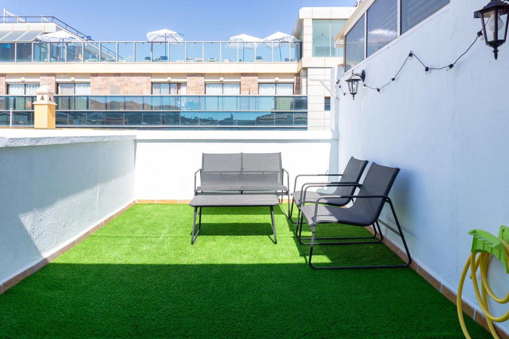 Apartamento Con Terraza En La Playa La Cala Del Moral Exteriér fotografie